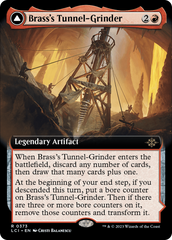 Brass's Tunnel-Grinder // Tecutlan, The Searing Rift (Extended Art) [The Lost Caverns of Ixalan] | Good Games North