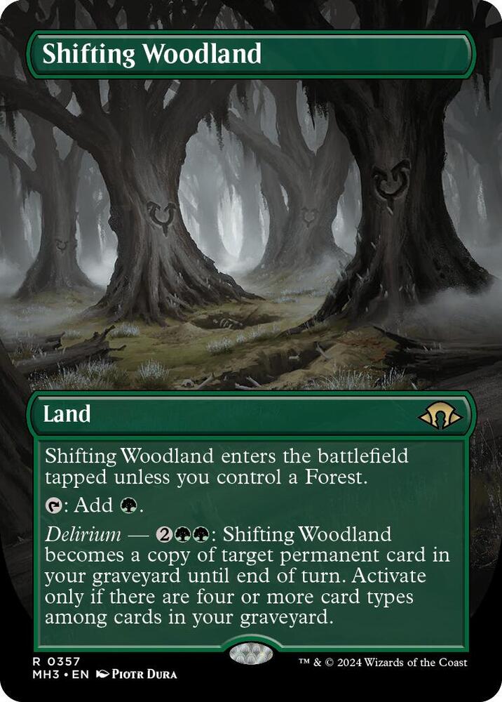 Shifting Woodland Borderless (Modern Horizons 3)  | Good Games North