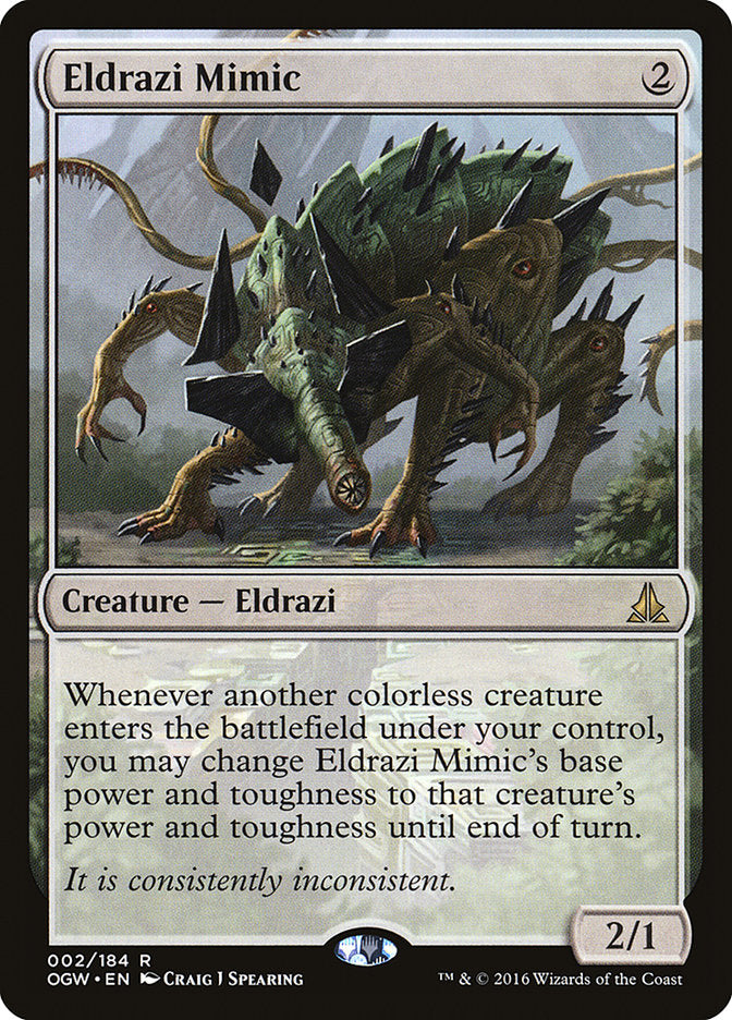 Eldrazi Mimic (Oath of the Gatewatch)  - Foil | Good Games North