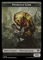 Eldrazi Spawn // Phyrexian Germ Double-Sided Token [Commander Masters Tokens] | Good Games North