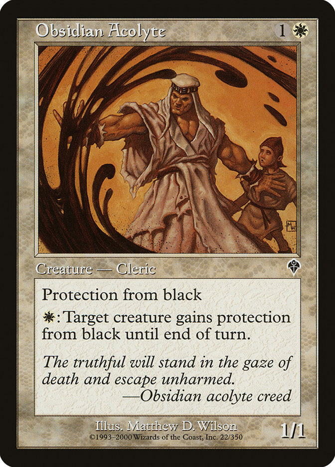 Obsidian Acolyte (Invasion)  - Foil | Good Games North