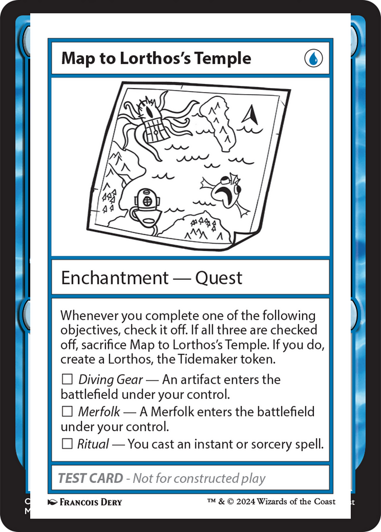 Map to Lorthos's Temple [Mystery Booster 2 Playtest Cards] | Good Games North