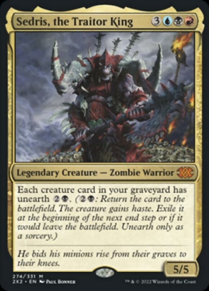 Sedris, the Traitor King [Double Masters 2022] | Good Games North
