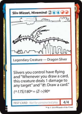 Sliv-Mizzet, Hivemind (2021 Edition) [Mystery Booster Playtest Cards] | Good Games North