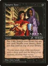 Vampiric Tutor (Oversized) [Oversize Cards] | Good Games North