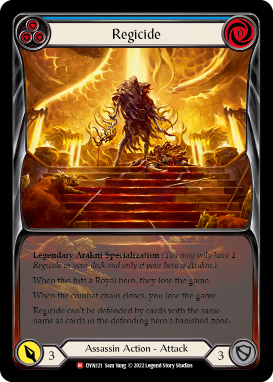Regicide (Extended Art) [DYN121] (Dynasty)  Rainbow Foil | Good Games North
