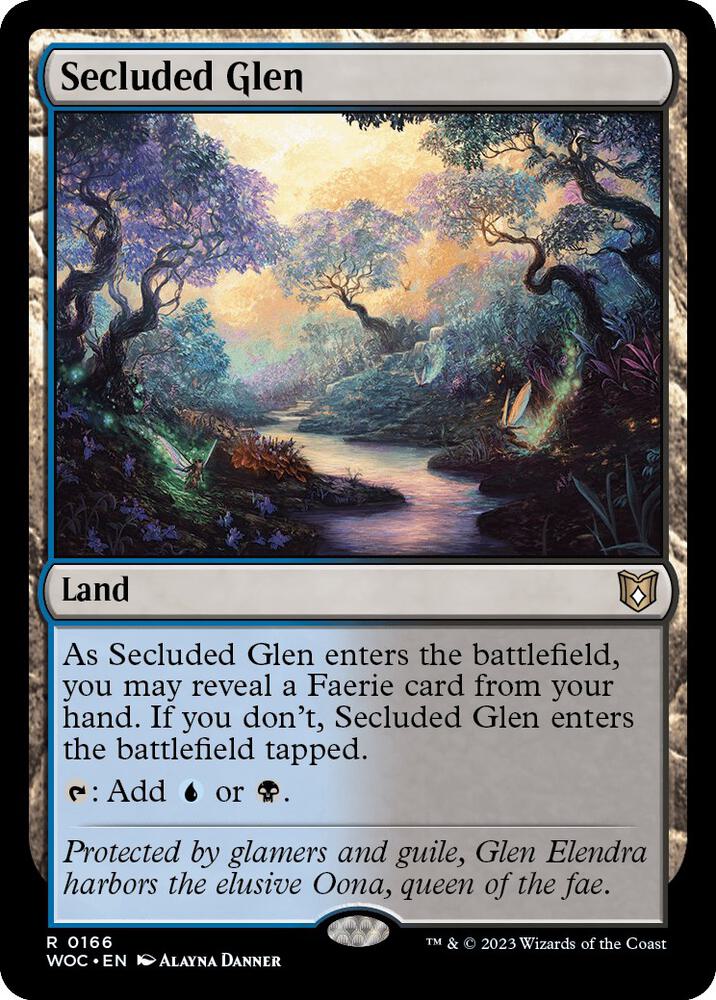 Secluded Glen (Commander: Wilds of Eldraine)  | Good Games North