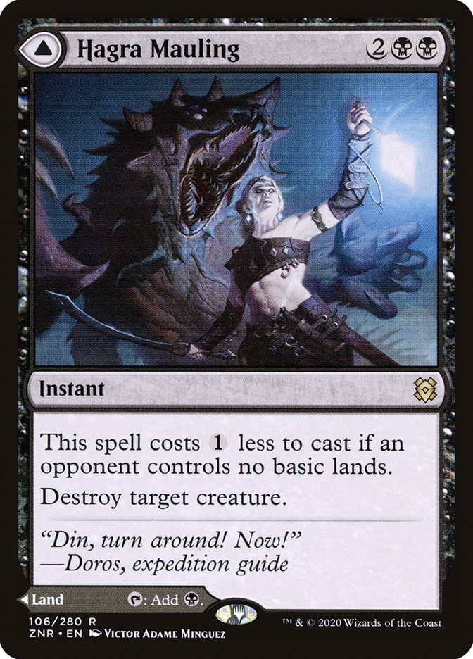 Hagra Mauling // Hagra Broodpit (Zendikar Rising)  | Good Games North