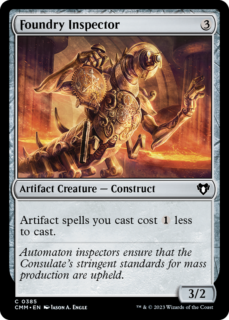 Foundry Inspector [Commander Masters] | Good Games North