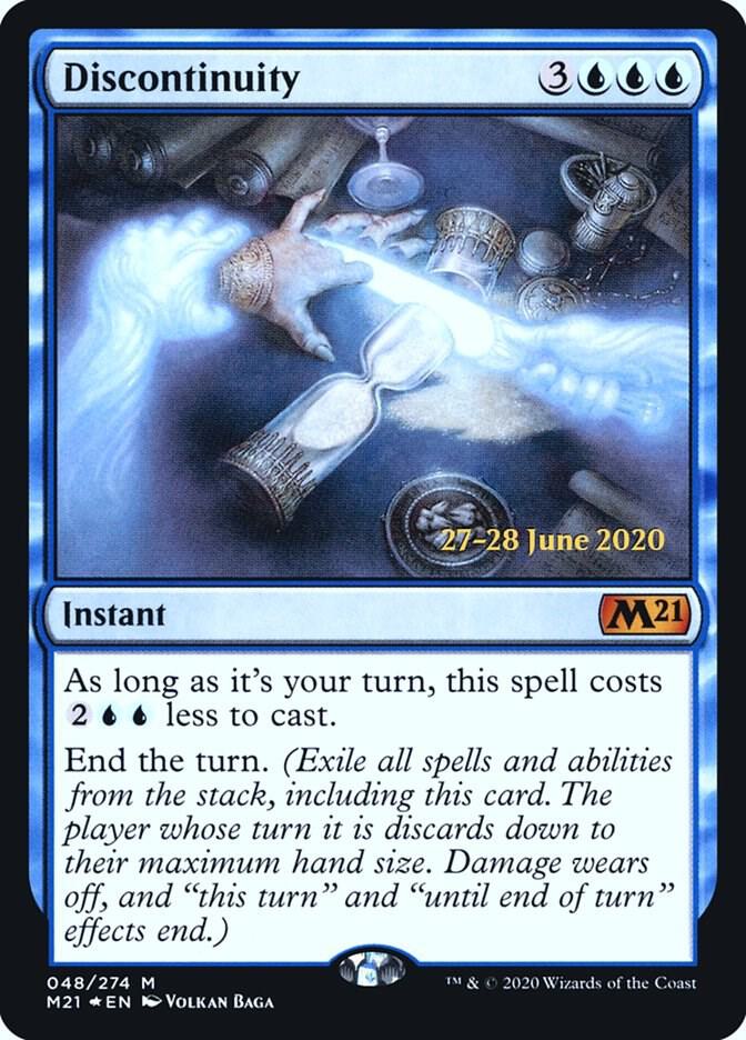 Discontinuity 48s/137 (Prerelease Cards)  - Foil | Good Games North