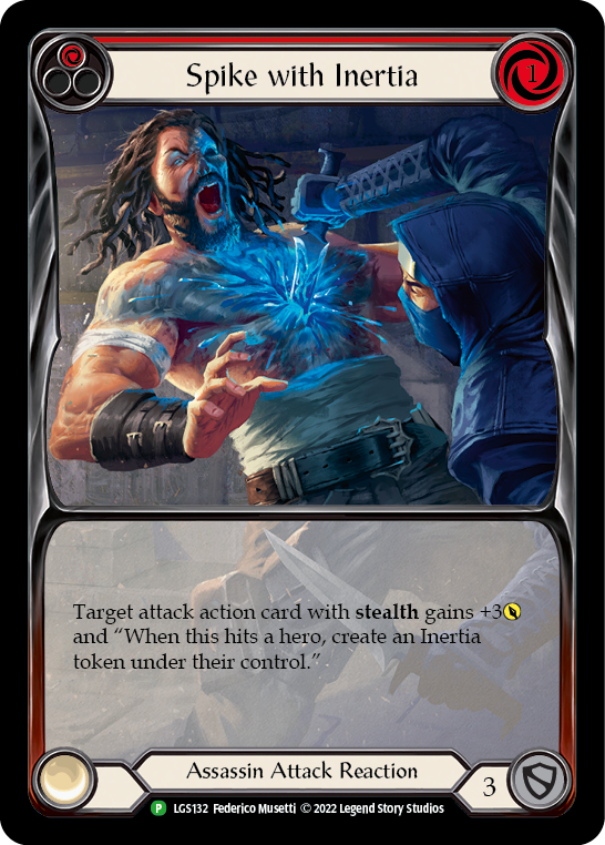 Spike with Inertia [LGS132] (Promo)  Rainbow Foil | Good Games North