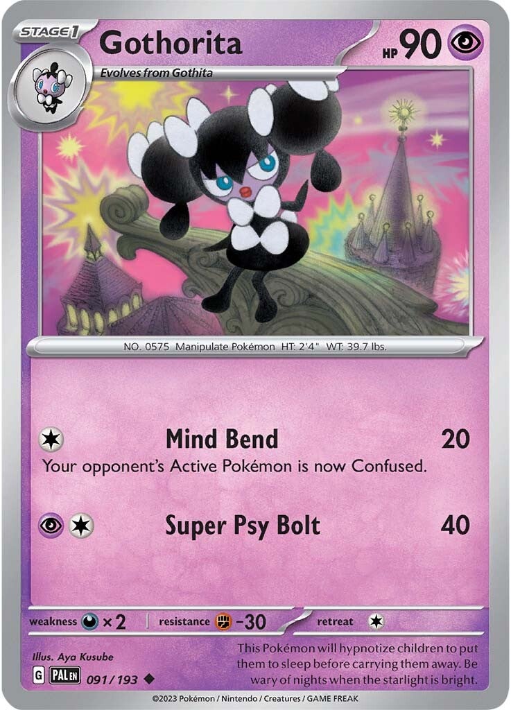Gothorita (091/193) [Scarlet & Violet: Paldea Evolved] | Good Games North