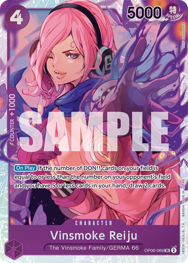 Vinsmoke Reiju OP06-069 (Wings of the Captain)  - Foil | Good Games North