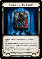Grimoire of the Haunt [DTD136] (Dusk Till Dawn)  Cold Foil | Good Games North