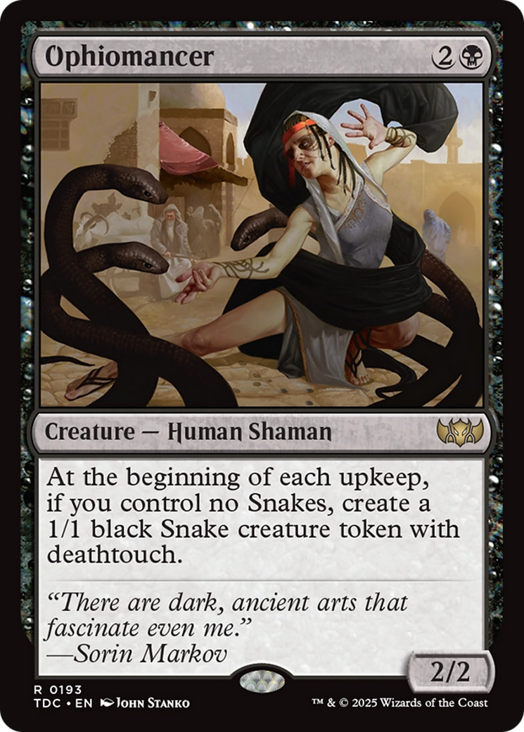 Ophiomancer [Tarkir: Dragonstorm Commander] | Good Games North
