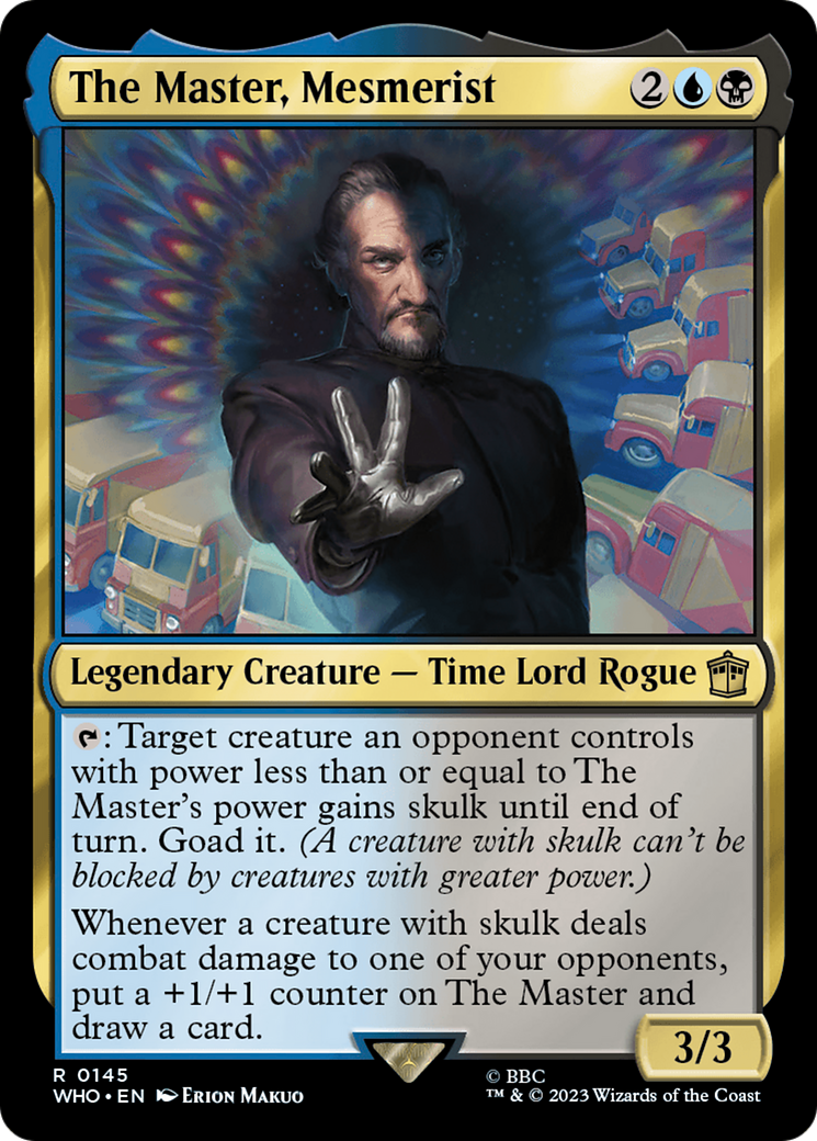 The Master, Mesmerist [Doctor Who] | Good Games North