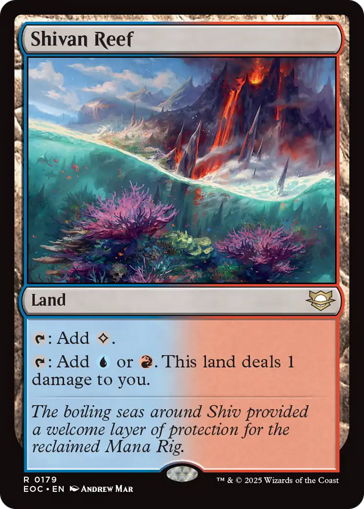 Shivan Reef [Edge of Eternities Commander] | Good Games North