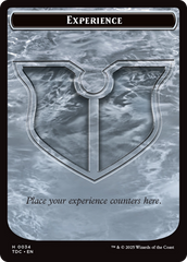 Experience // Treasure Double-Sided Token [Tarkir: Dragonstorm Commander Tokens] | Good Games North