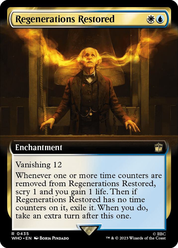Regenerations Restored Extended Art (Universes Beyond: Doctor Who)  | Good Games North