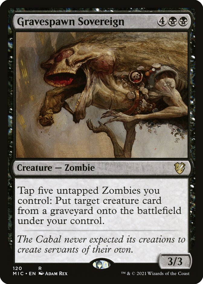 Gravespawn Sovereign (Commander: Innistrad: Midnight Hunt)  | Good Games North