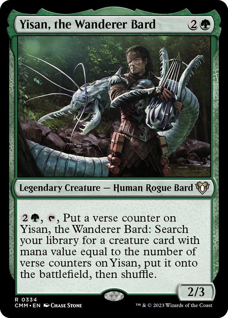 Yisan, the Wanderer Bard [Commander Masters] | Good Games North