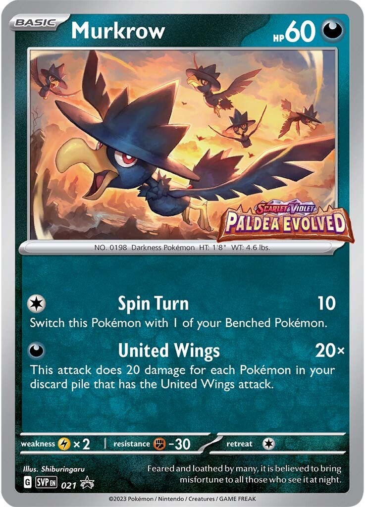 Murkrow (021) [Scarlet & Violet: Black Star Promos] | Good Games North