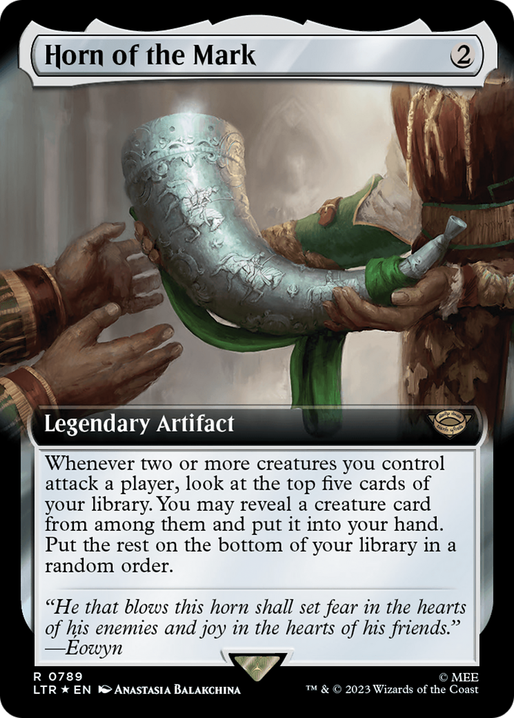 Horn of the Mark (Extended Art) (Surge Foil) [The Lord of the Rings: Tales of Middle-Earth] | Good Games North