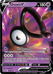 Unown V (065/195) [Sword & Shield: Silver Tempest] | Good Games North