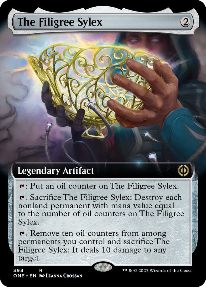 The Filigree Sylex Extended Art (Phyrexia: All Will Be One)  | Good Games North