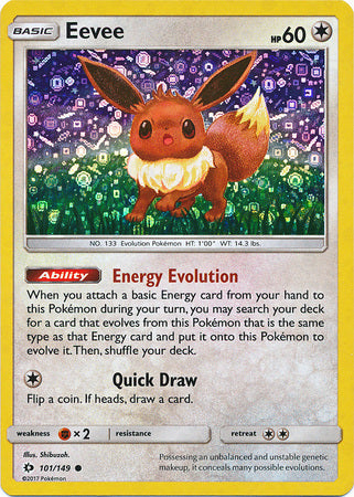 Eevee (101/149) (General Mills Promo) [Sun & Moon: Base Set] | Good Games North