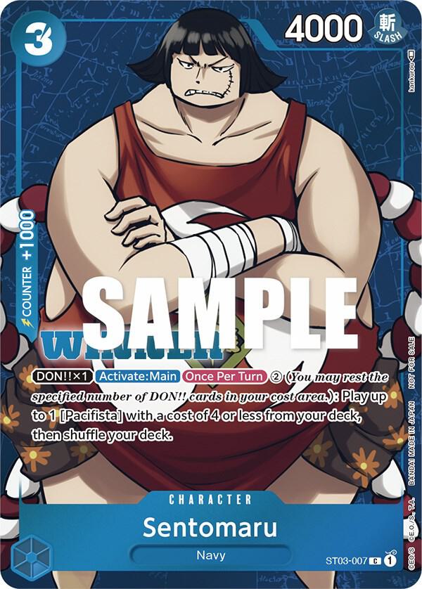 Sentomaru (Tournament Pack Vol.3 Winner) ST03-007 (One Piece Promotion Cards)  - Foil | Good Games North
