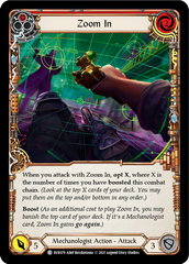 Zoom In (Red) [EVR079] (Everfest)  1st Edition Rainbow Foil | Good Games North