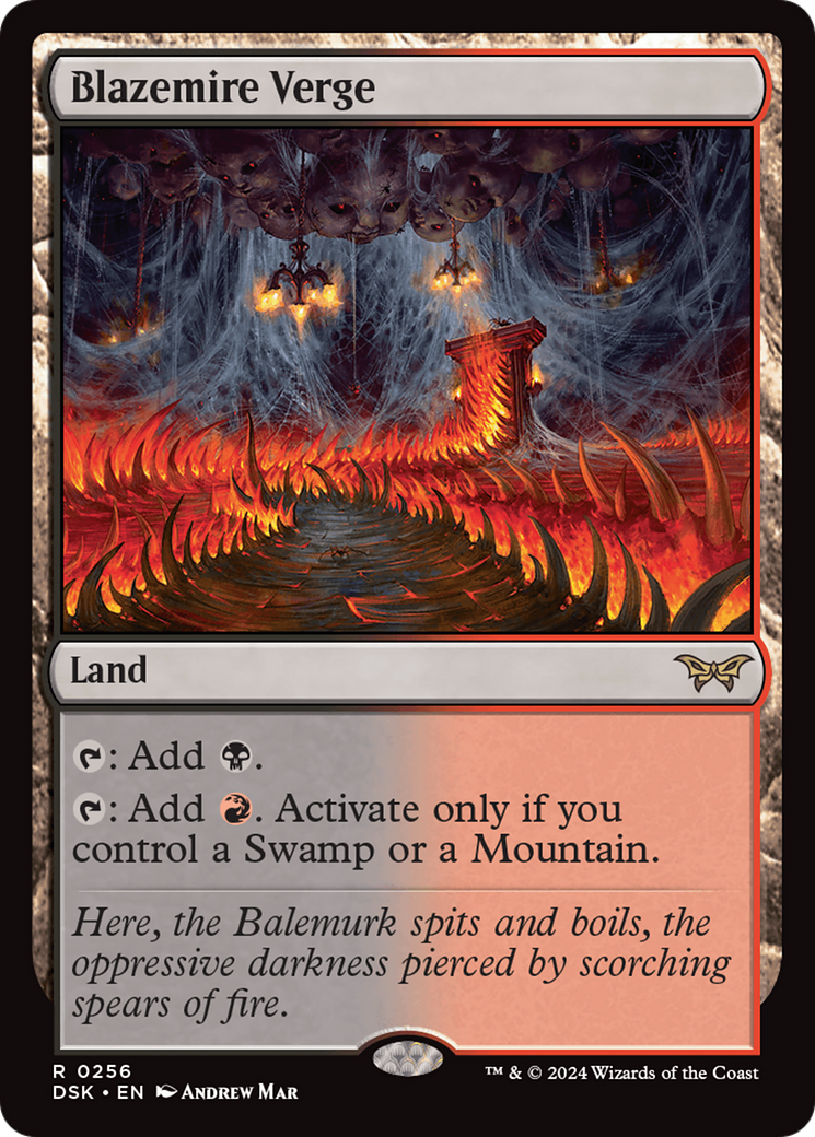 Blazemire Verge [Duskmourn: House of Horror] | Good Games North