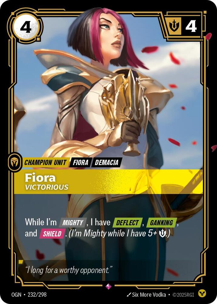 Fiora Victorious (Origins)  - Foil | Good Games North