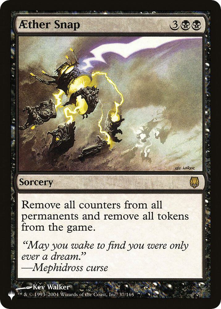 Aether Snap (The List Reprints)  | Good Games North