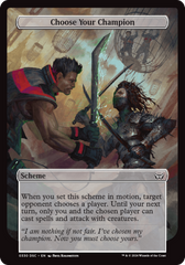Choose Your Champion (Full Art) [Duskmourn: Archenemy] | Good Games North