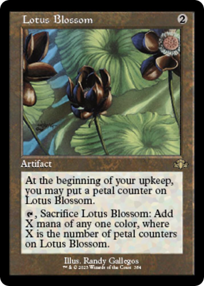 Lotus Blossom Retro Frame (Dominaria Remastered)  - undefined | Good Games North