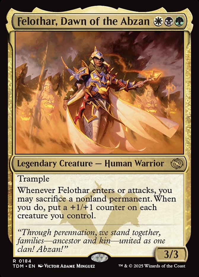 Felothar, Dawn of the Abzan (Tarkir: Dragonstorm)  | Good Games North