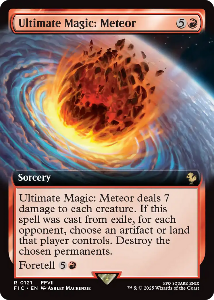 Ultimate Magic: Meteor (Extended Art) [FINAL FANTASY Commander] | Good Games North