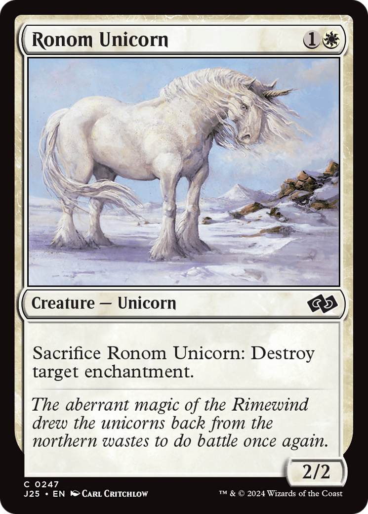 Ronom Unicorn [Foundations Jumpstart] | Good Games North
