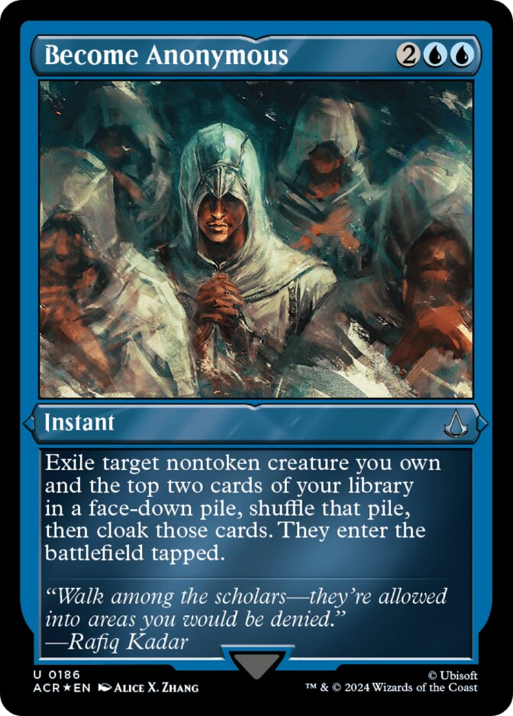 Become Anonymous (Foil Etched) [Assassin's Creed] | Good Games North