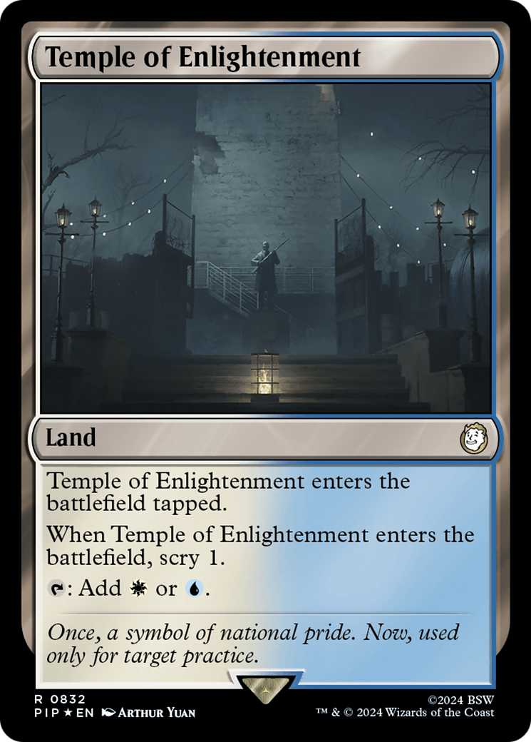 Temple of Enlightenment (Surge Foil) [Fallout] | Good Games North