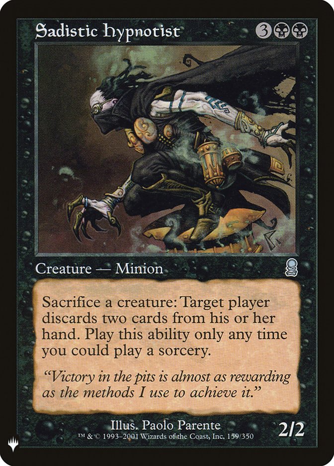 Sadistic Hypnotist [Mystery Booster] | Good Games North