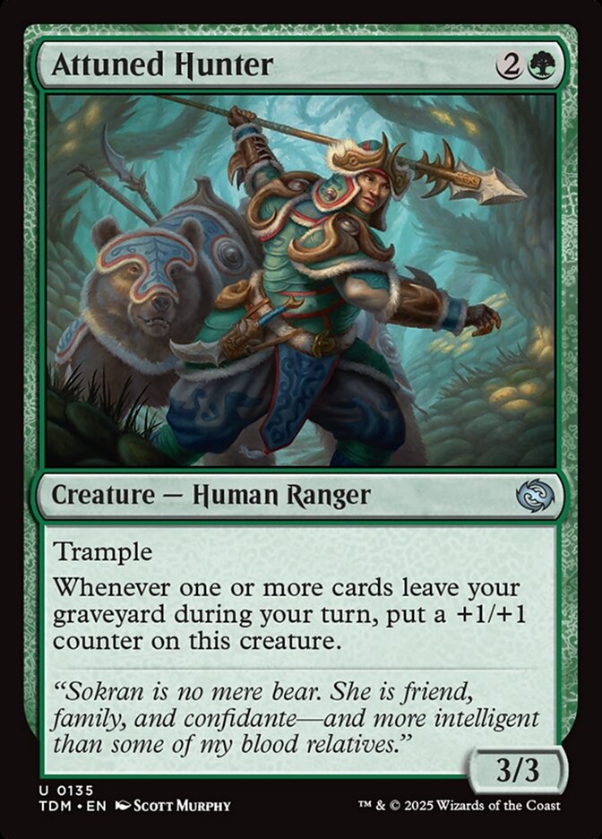Attuned Hunter (Tarkir: Dragonstorm)  | Good Games North