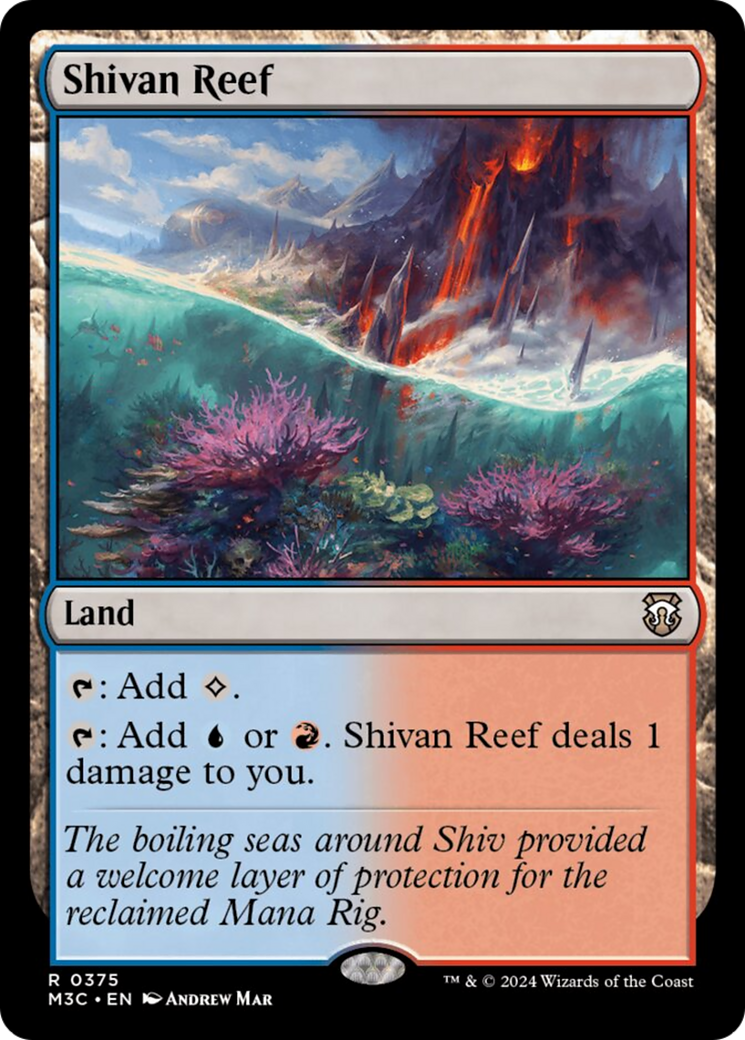 Shivan Reef [Modern Horizons 3 Commander] | Good Games North