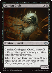 Carrion Grub [Duskmourn: House of Horror Commander] | Good Games North