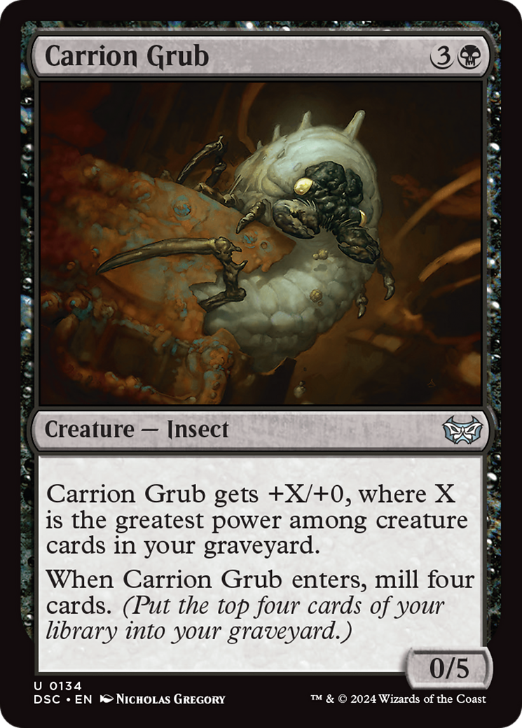 Carrion Grub [Duskmourn: House of Horror Commander] | Good Games North