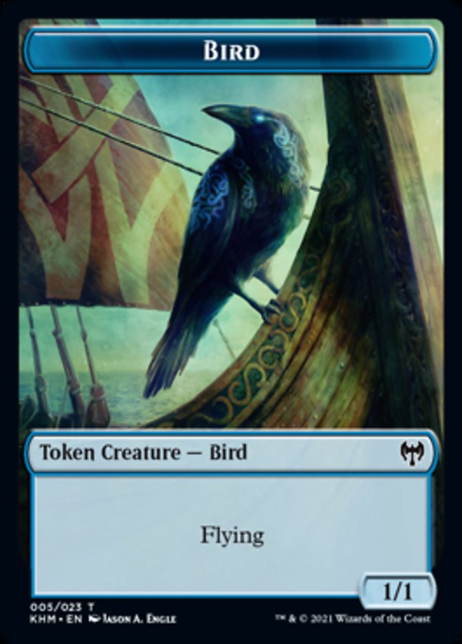 Bird Token [Kaldheim Tokens] | Good Games North
