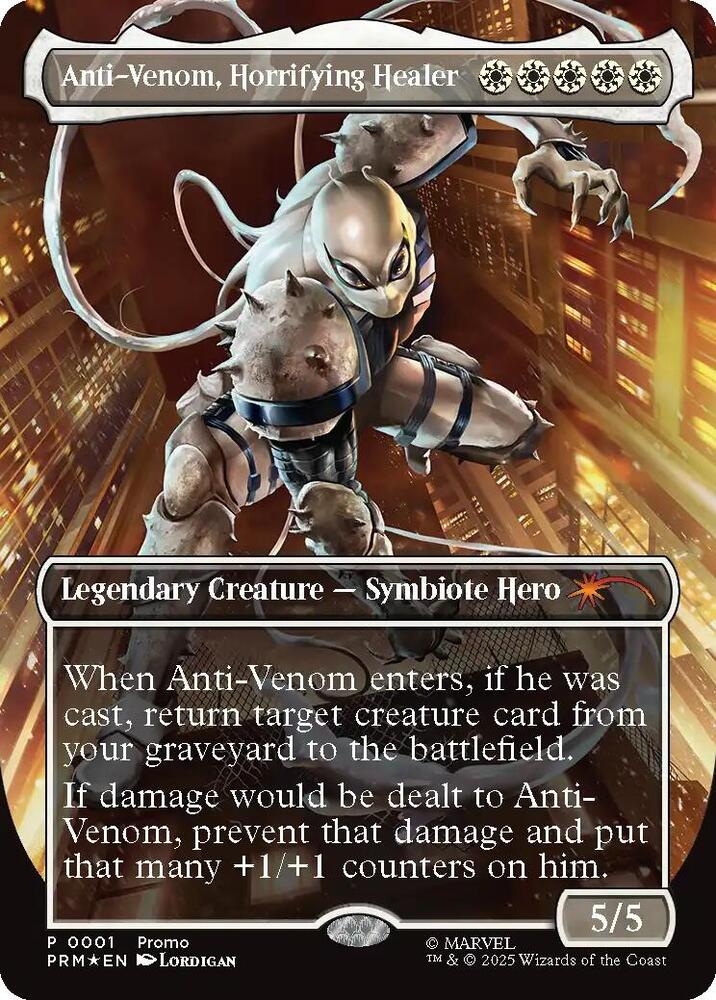Anti Venom Horrifying Healer Borderless (Media Promos)  - Foil | Good Games North