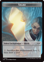 Shard // Manifest Double-Sided Token [Duskmourn: House of Horror Tokens] | Good Games North